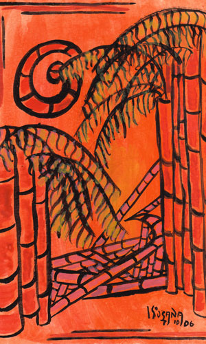 Art work Gouache on Paper