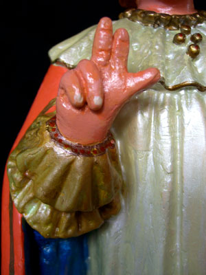 Image Restoration Infant of Prague After